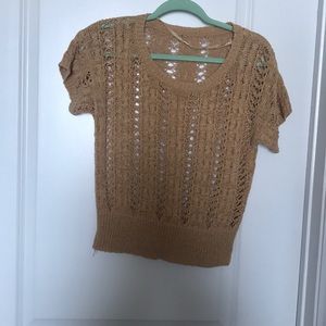 Short sleeve sweater never been worn